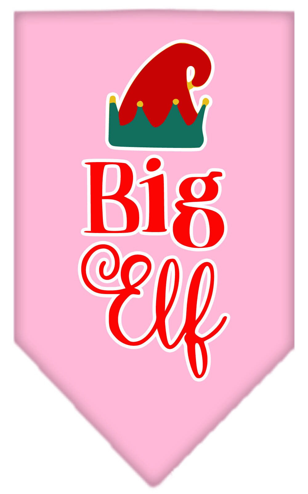 As You Wish Apparel – "Big Elf" Christmas Pet Bandana