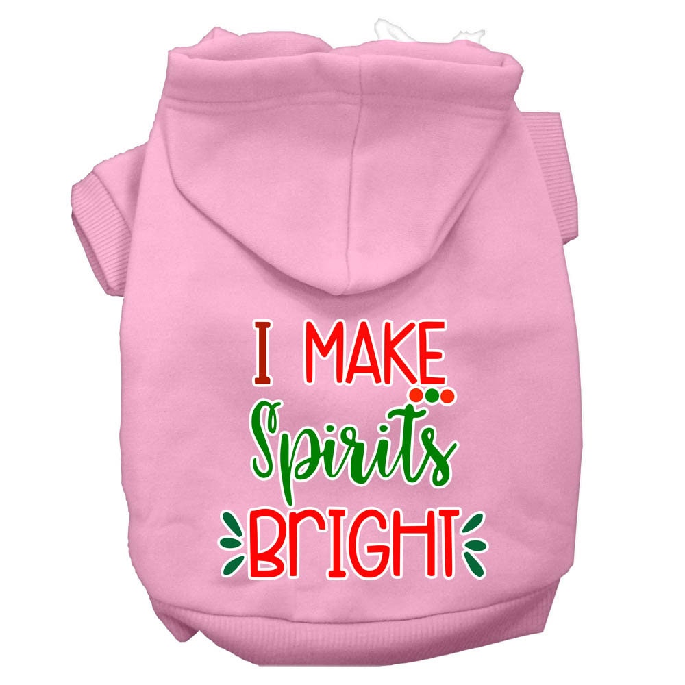 As You Wish Apparel – "I Make Spirits Bright" Christmas Pet Hoodie