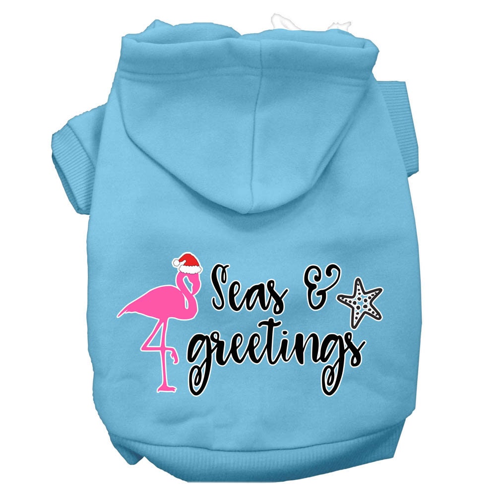 As You Wish Apparel – "Seas & Greetings" Christmas Pet Hoodie