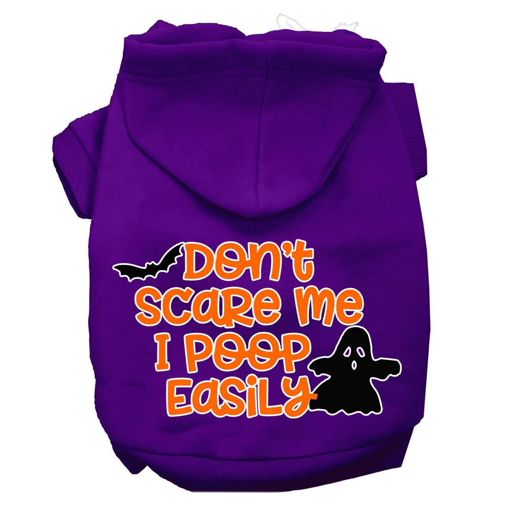 As You Wish Apparel – "Don't Scare Me, I Poop Easily" Halloween Pet Hoodie
