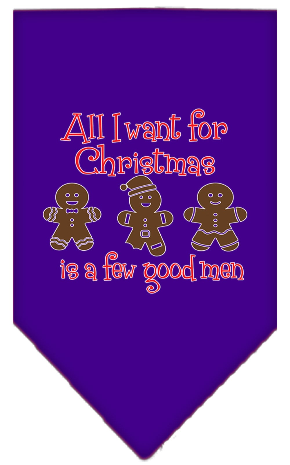 As You Wish Apparel – "All I Want For Christmas Is A Few Good Men" Pet Bandana