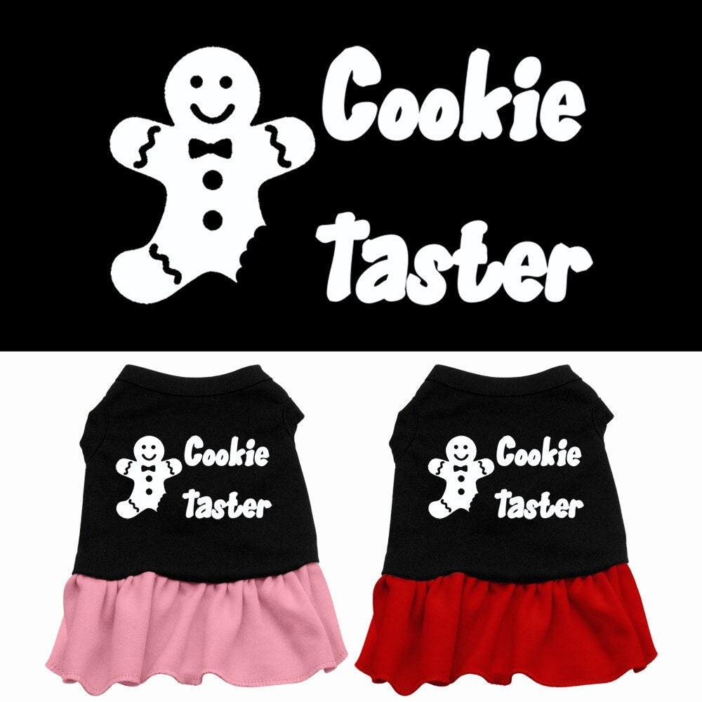 As You Wish Apparel – "Cookie Taster" Christmas Pet Dress