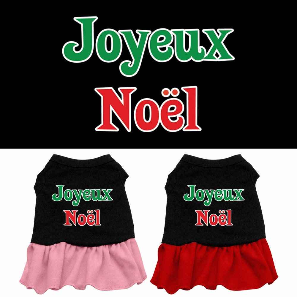 As You Wish Apparel – "Joyeux Noel" Christmas Pet Dress