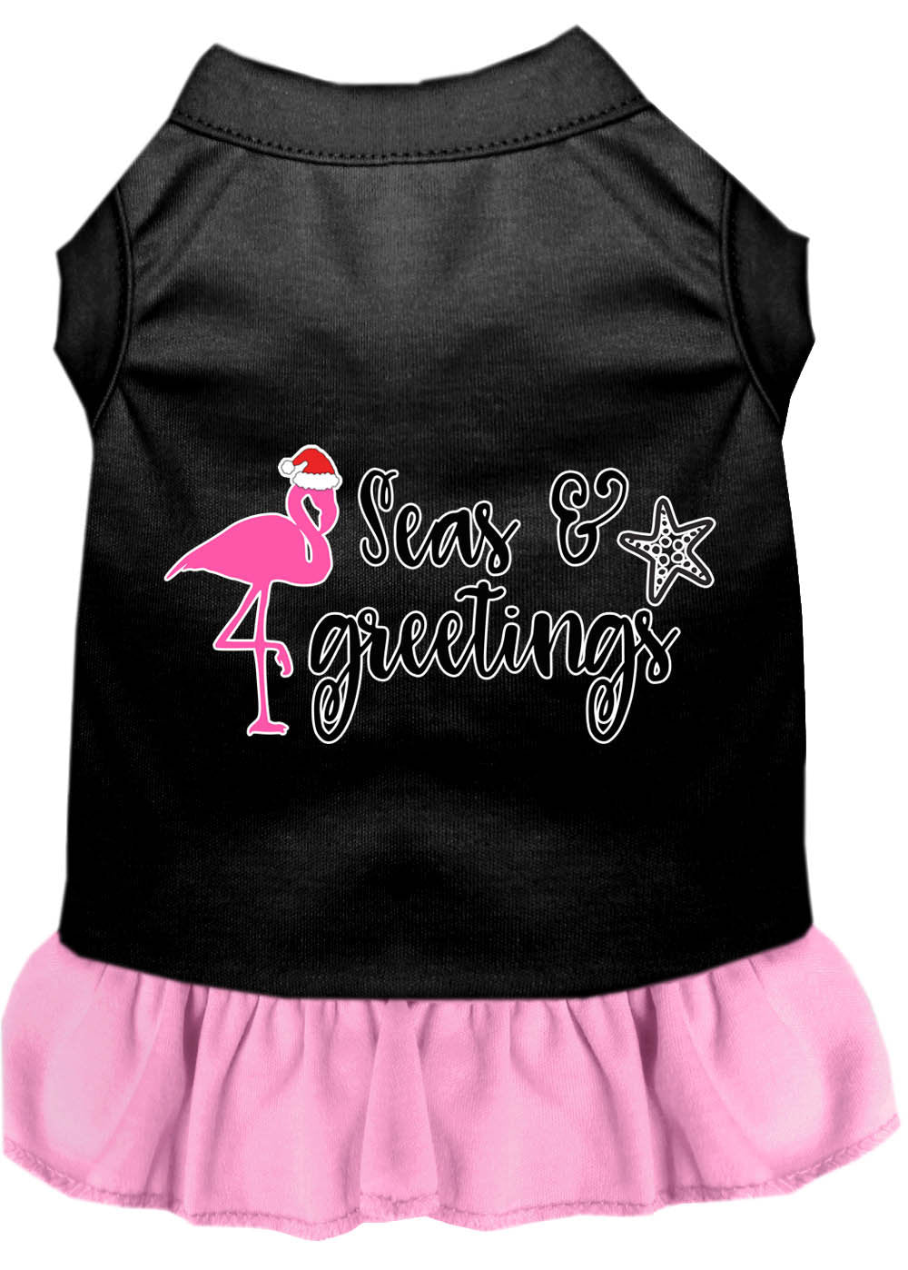 As You Wish Apparel – "Seas and Greetings" Christmas Pet Dress