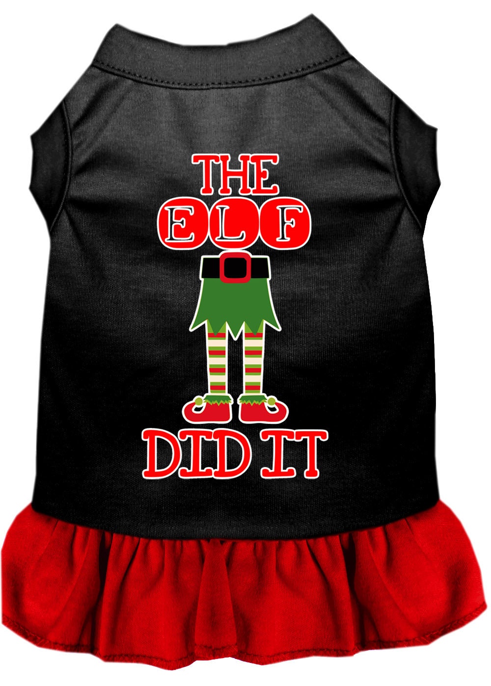 As You Wish Apparel – "The Elf Did It" Christmas Pet Dress