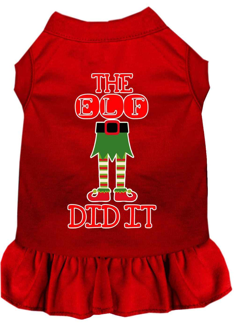 As You Wish Apparel – "The Elf Did It" Christmas Pet Dress