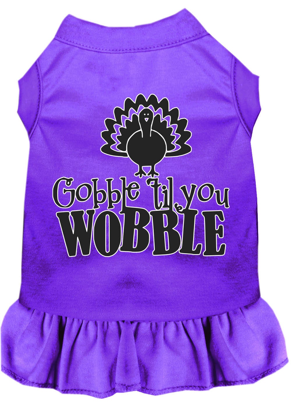 As You Wish Apparel – Thanksgiving Gobble Til You Wobble Pet Dress