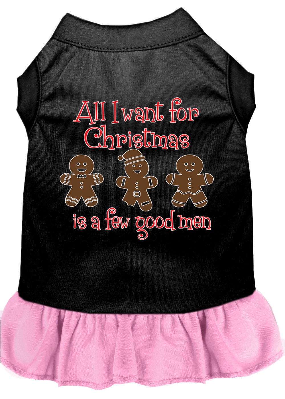 As You Wish Apparel – "All I Want For Christmas Is A Few Good Men" Pet Dress