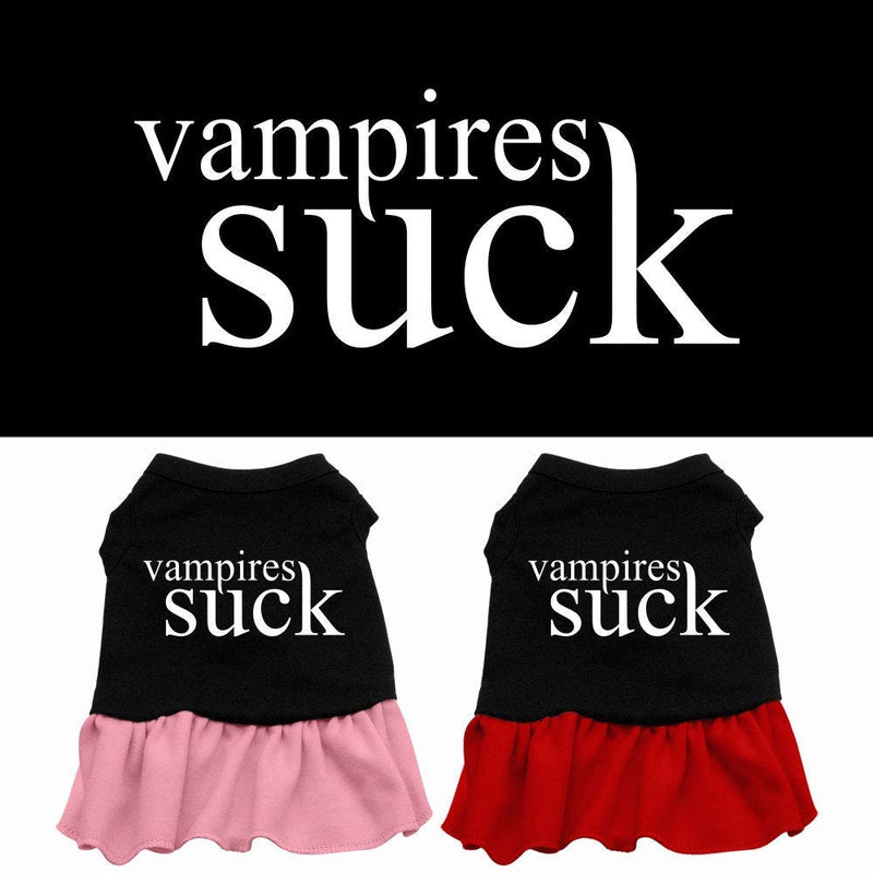 As You Wish Apparel – "Vampires Suck" Halloween Pet Dress