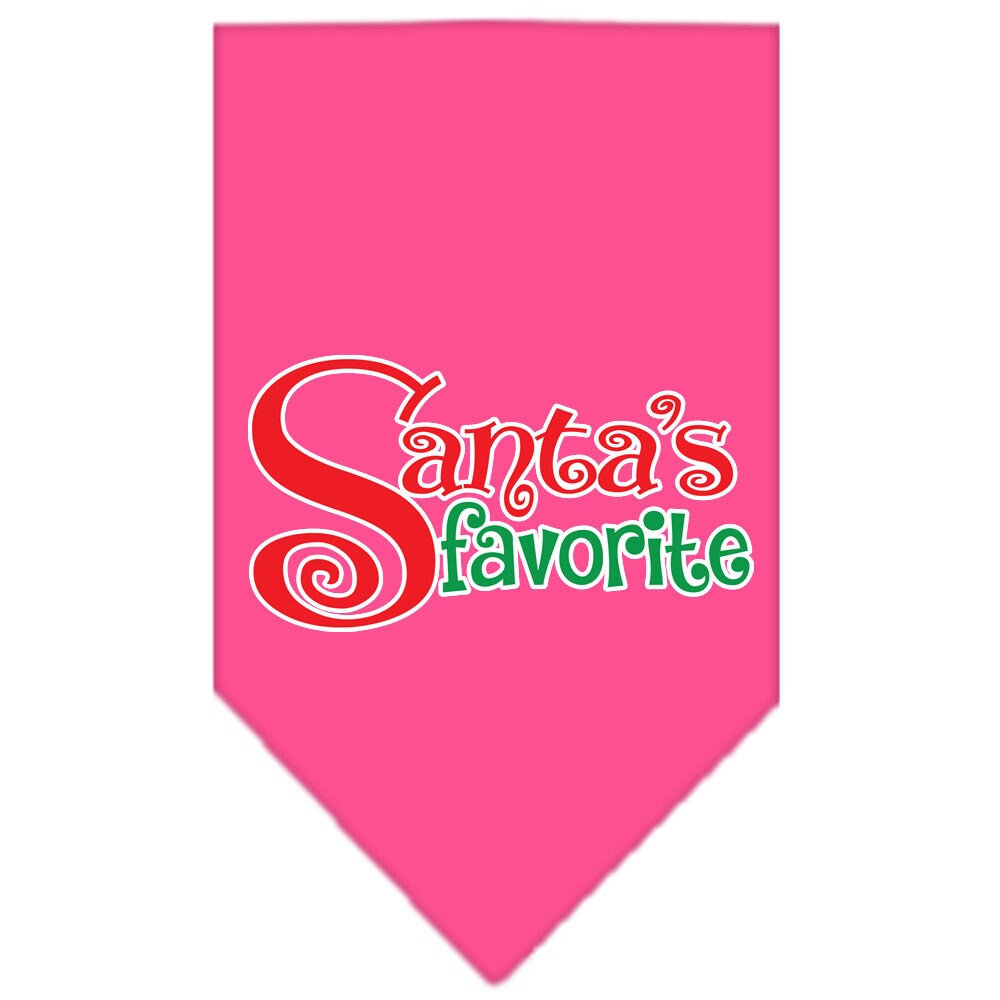 As You Wish Apparel – "Santas Favorite" Christmas Pet Bandana
