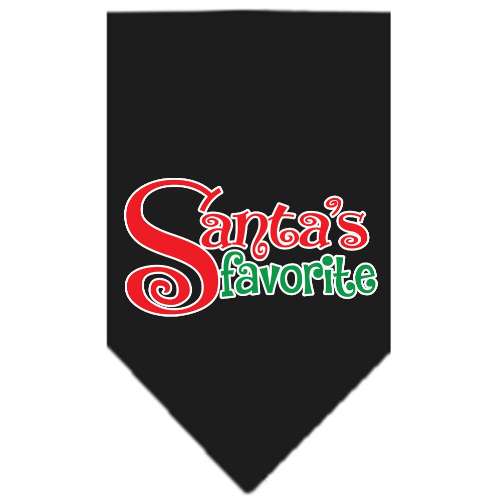 As You Wish Apparel – "Santas Favorite" Christmas Pet Bandana