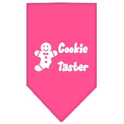 As You Wish Apparel – "Cookie Taster" Christmas Pet Bandana