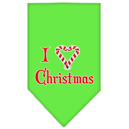 As You Wish Apparel – "I Heart Christmas" Pet Bandana