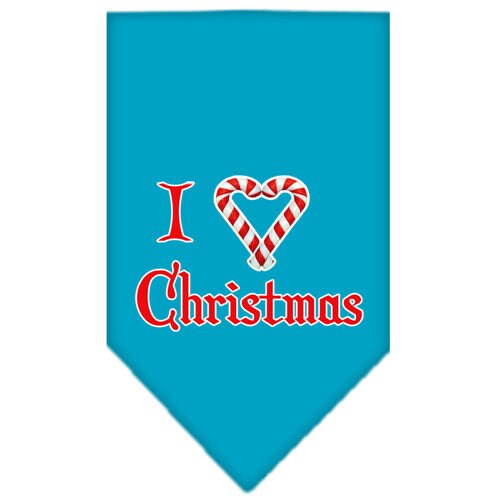 As You Wish Apparel – "I Heart Christmas" Pet Bandana