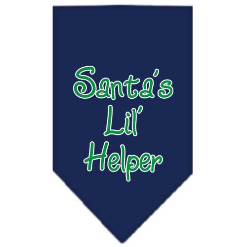As You Wish Apparel – "Santas Lil Helper" Christmas Pet Bandana