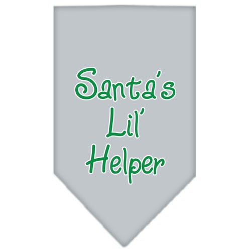 As You Wish Apparel – "Santas Lil Helper" Christmas Pet Bandana