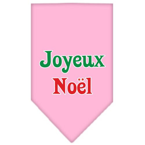 As You Wish Apparel – "Joyeux Noel" Christmas Pet Bandana