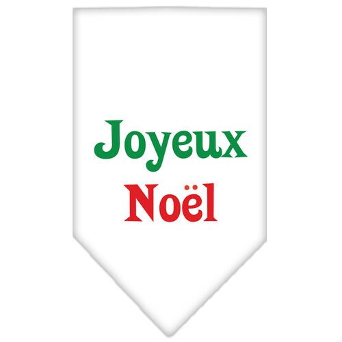 As You Wish Apparel – "Joyeux Noel" Christmas Pet Bandana