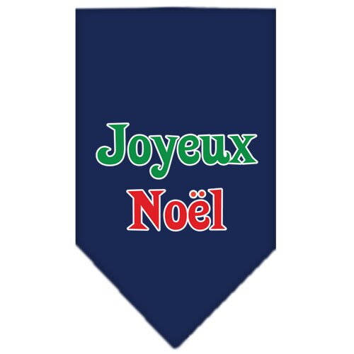 As You Wish Apparel – "Joyeux Noel" Christmas Pet Bandana