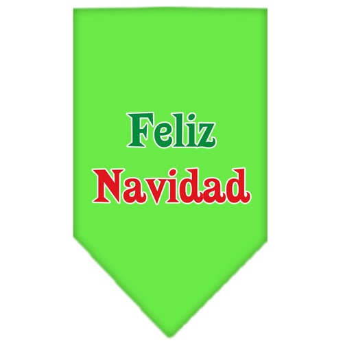 As You Wish Apparel – "Feliz Navidad" Christmas Pet Bandana