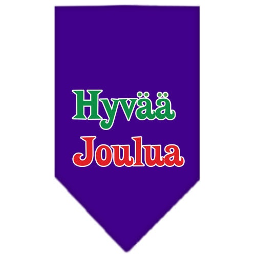 As You Wish Apparel – "Hyvää Joulua" Christmas Pet Bandana