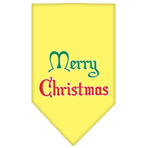 As You Wish Apparel – "Merry Christmas" Pet Bandana