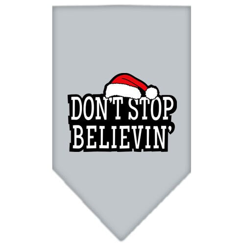 As You Wish Apparel – "Dont Stop Believin" Christmas Pet Bandana
