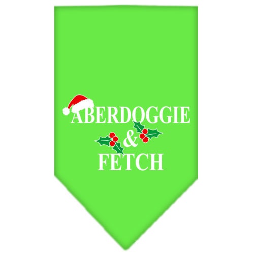 As You Wish Apparel – "Aberdoggie Christmas" Pet Bandana