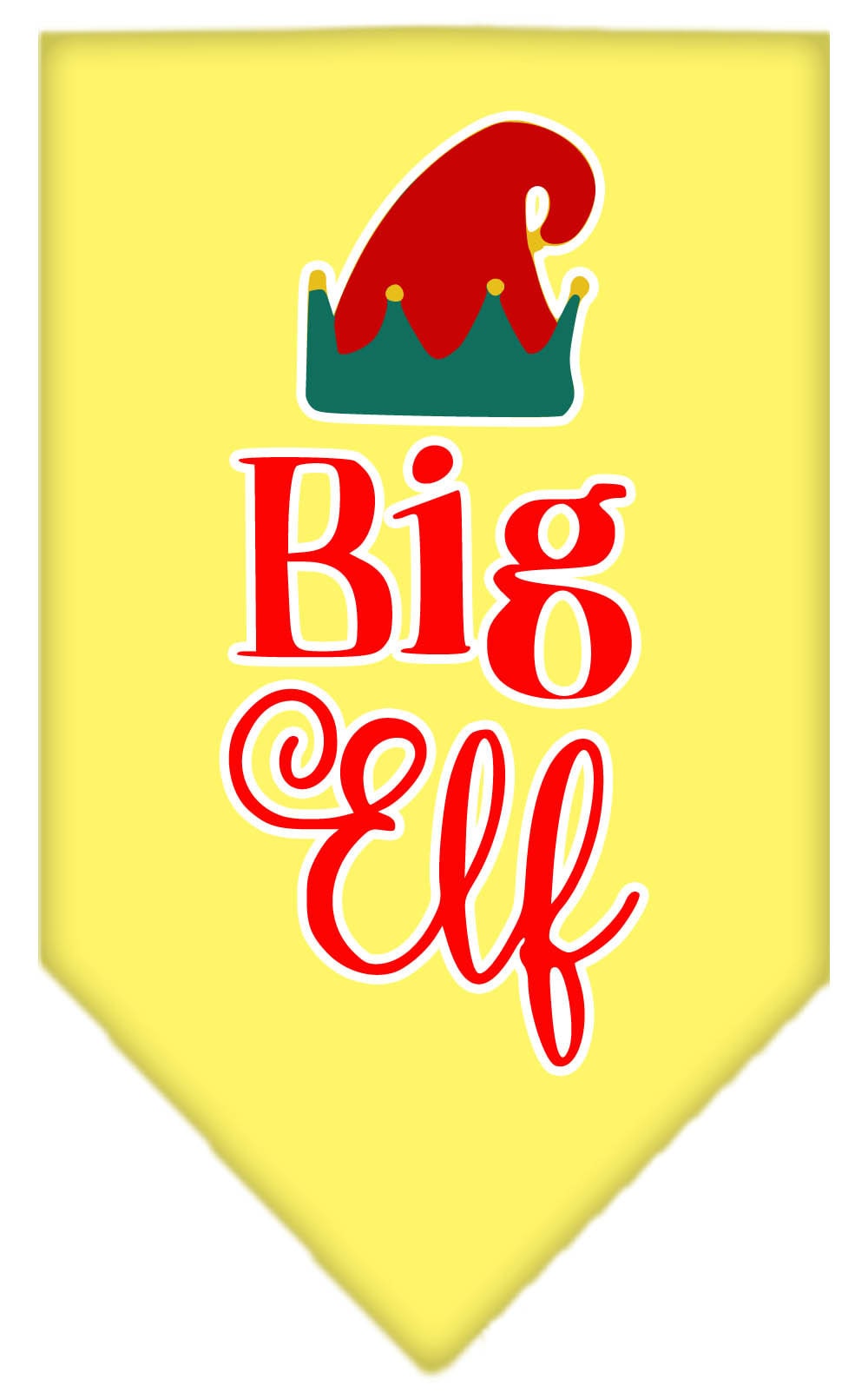 As You Wish Apparel – "Big Elf" Christmas Pet Bandana