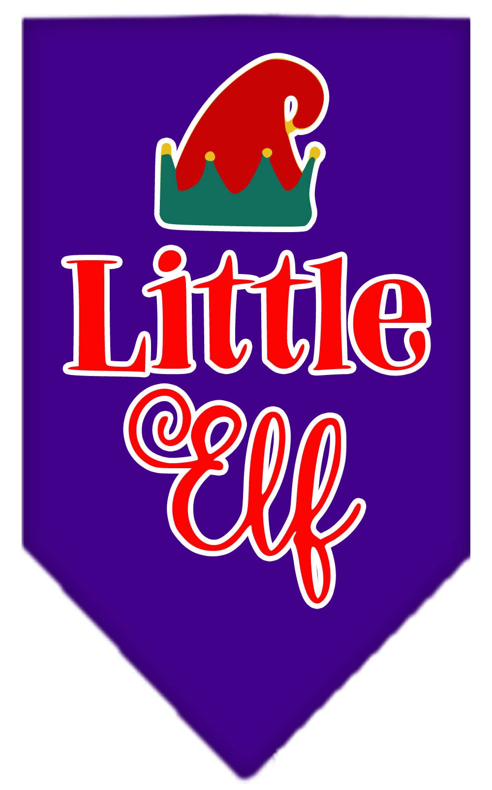 As You Wish Apparel – "Little Elf" Christmas Pet Bandana