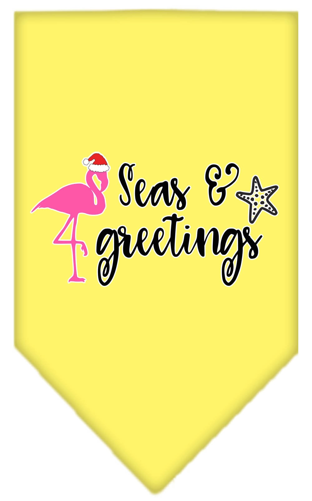 As You Wish Apparel – "Seas & Greetings" Christmas Pet Bandana