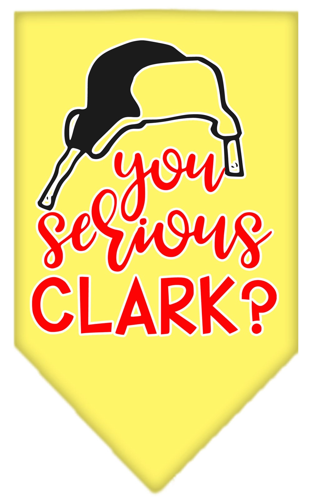 As You Wish Apparel – "You Serious Clark?" Christmas Pet Bandana