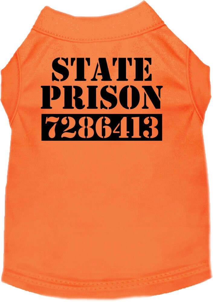 As You Wish Apparel – "Inmate Costume" Halloween Pet Shirt