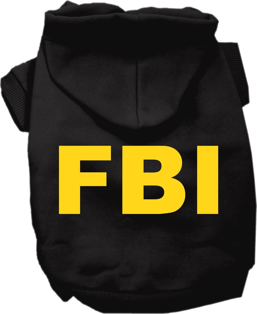 As You Wish Apparel FBI costume Halloween pet hoodie