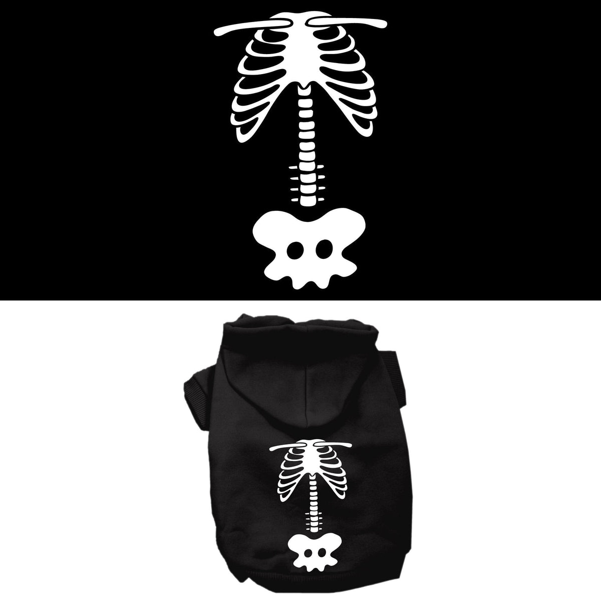 As You Wish Apparel – Paw Skellington Halloween Pet Hoodie