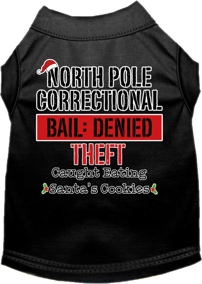 As You Wish Apparel – "North Pole Correctional" Christmas Pet Shirt