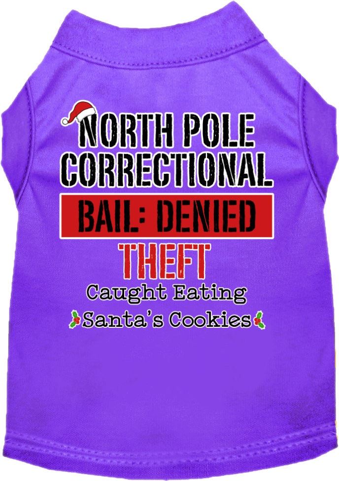 As You Wish Apparel – "North Pole Correctional" Christmas Pet Shirt