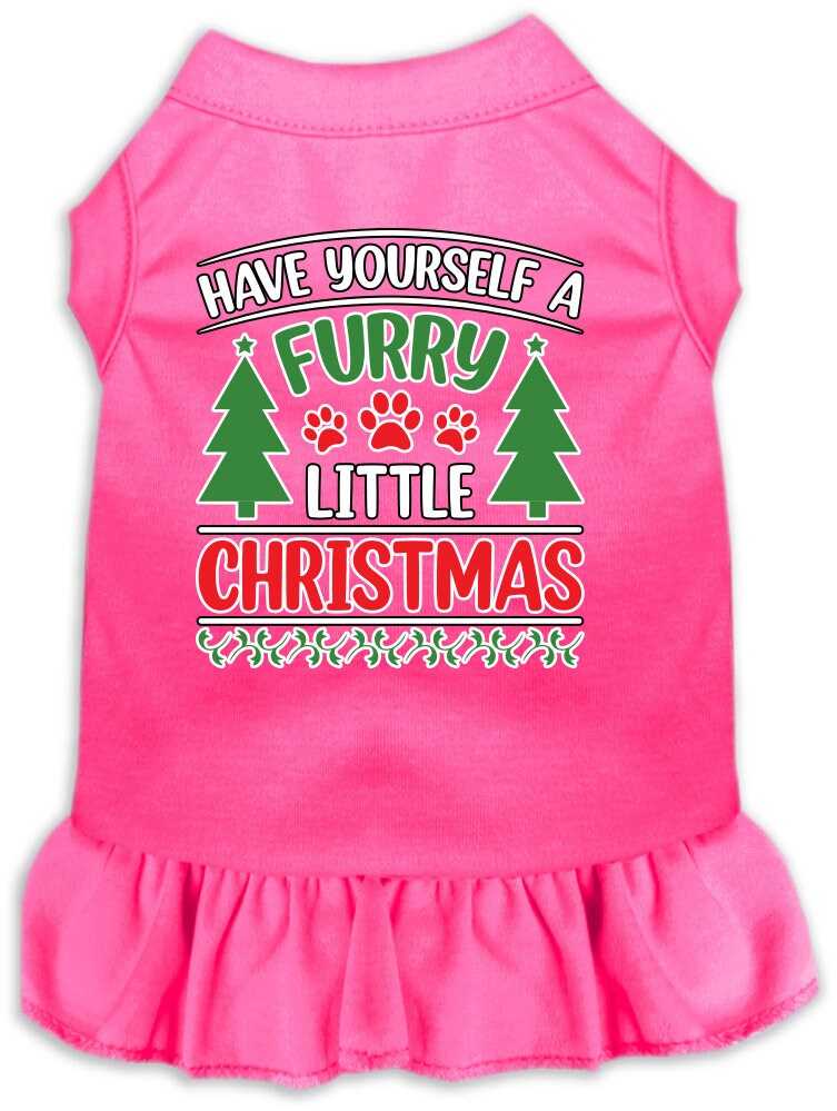 As You Wish Apparel – "Have Yourself A Furry Little Christmas" Pet Dress