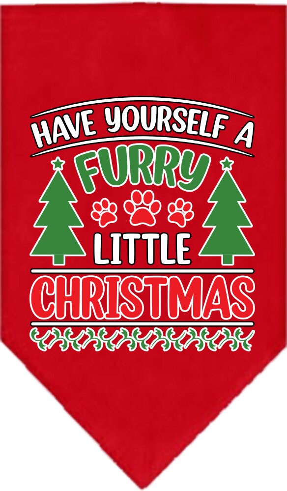 As You Wish Apparel – "Have Yourself A Furry Little Christmas" Pet Bandana