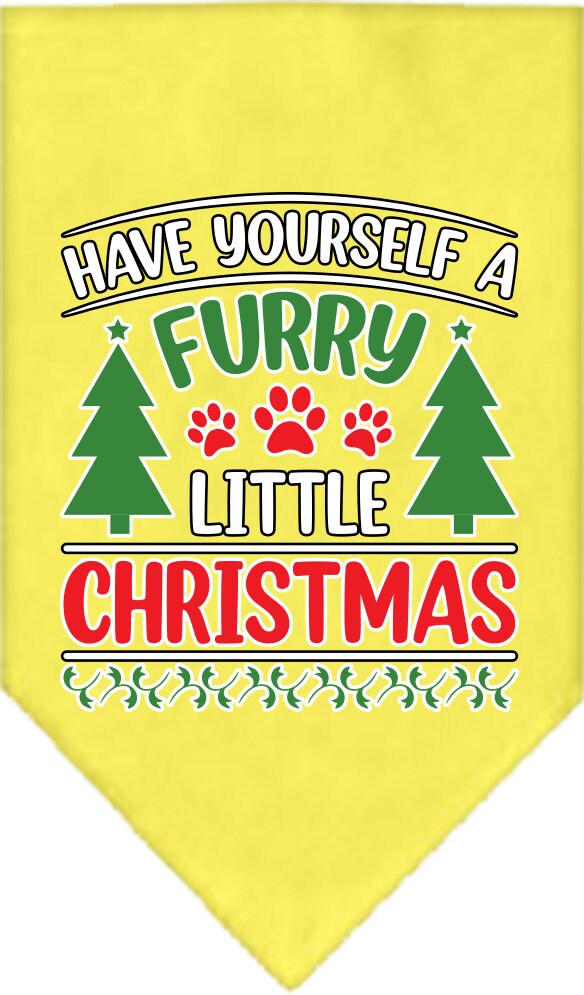 As You Wish Apparel – "Have Yourself A Furry Little Christmas" Pet Bandana