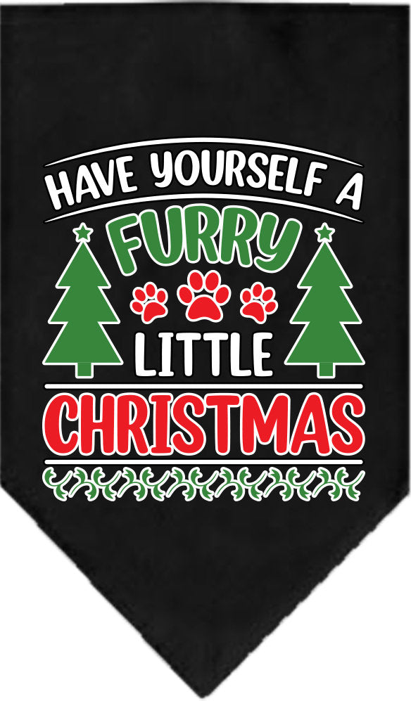 As You Wish Apparel – "Have Yourself A Furry Little Christmas" Pet Bandana