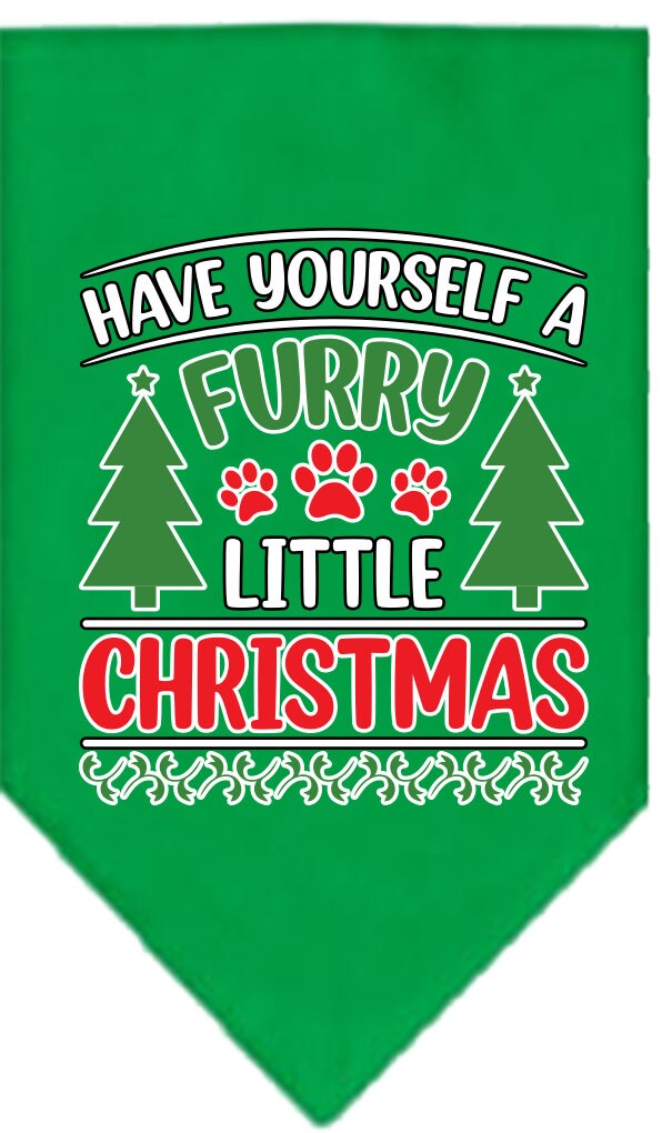 As You Wish Apparel – "Have Yourself A Furry Little Christmas" Pet Bandana