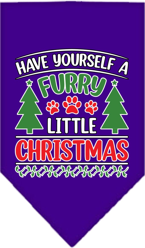 As You Wish Apparel – "Have Yourself A Furry Little Christmas" Pet Bandana
