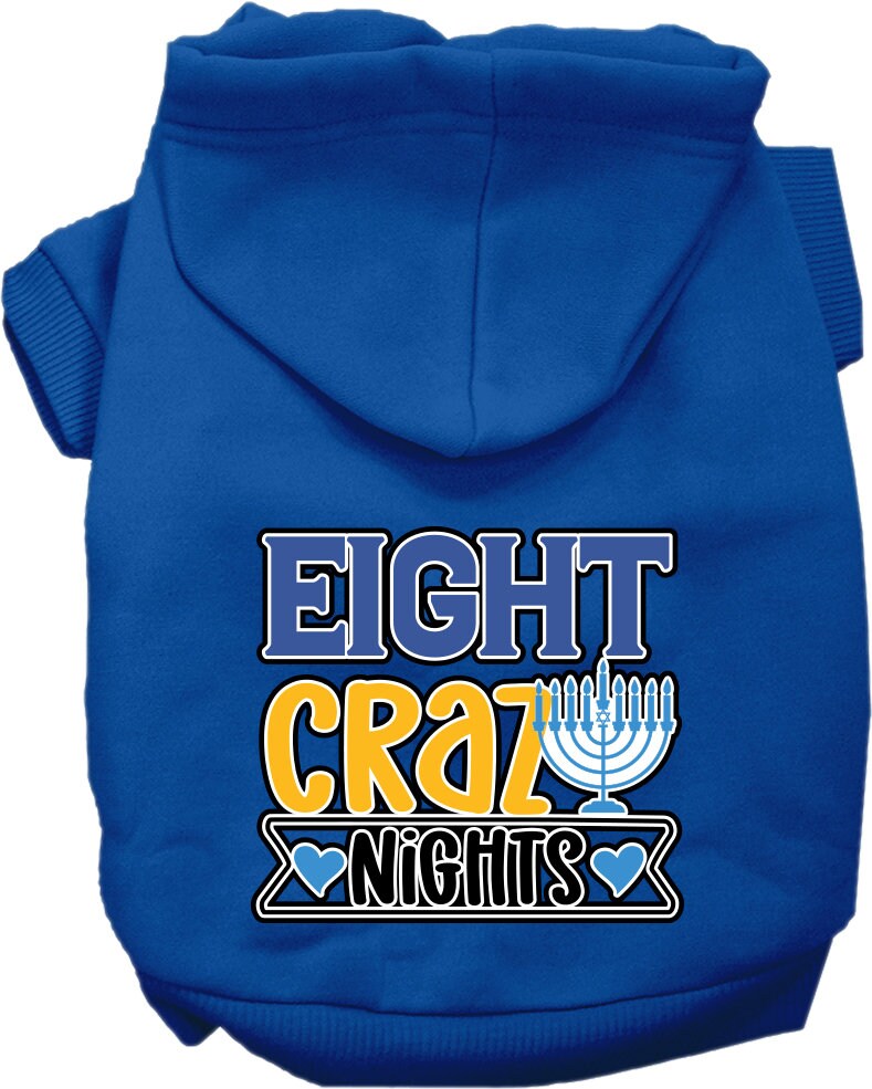 As You Wish Apparel – Hanukkah Eight Crazy Nights Pet Hoodie