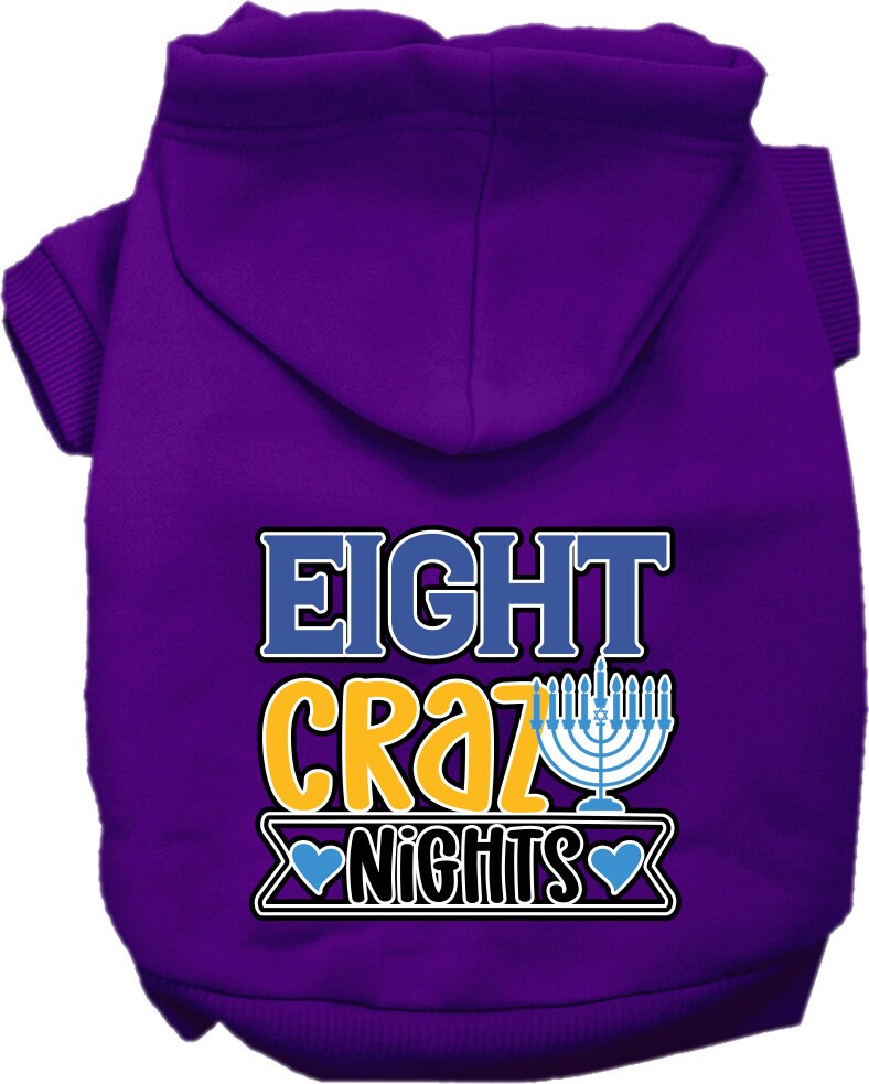 As You Wish Apparel – Hanukkah Eight Crazy Nights Pet Hoodie