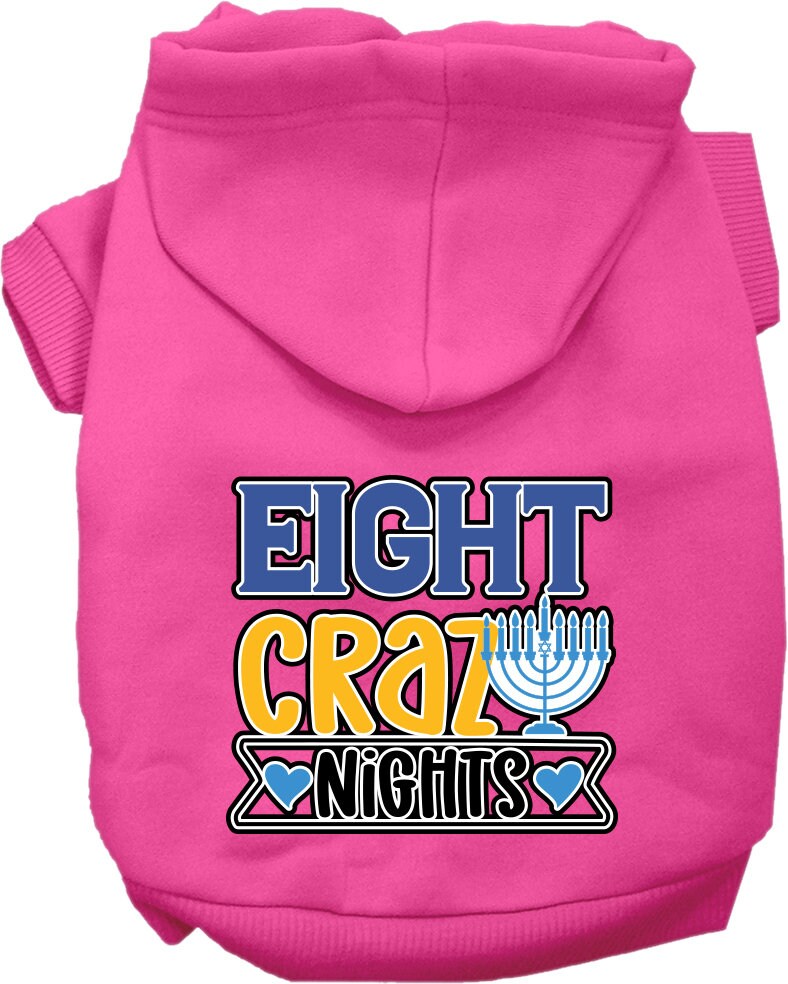As You Wish Apparel – Hanukkah Eight Crazy Nights Pet Hoodie