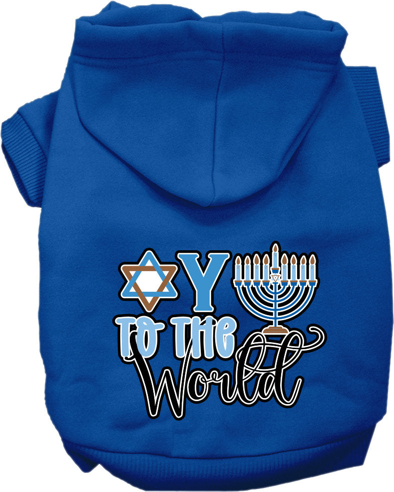 As You Wish Apparel – Hanukkah Oy To The World Pet Hoodie