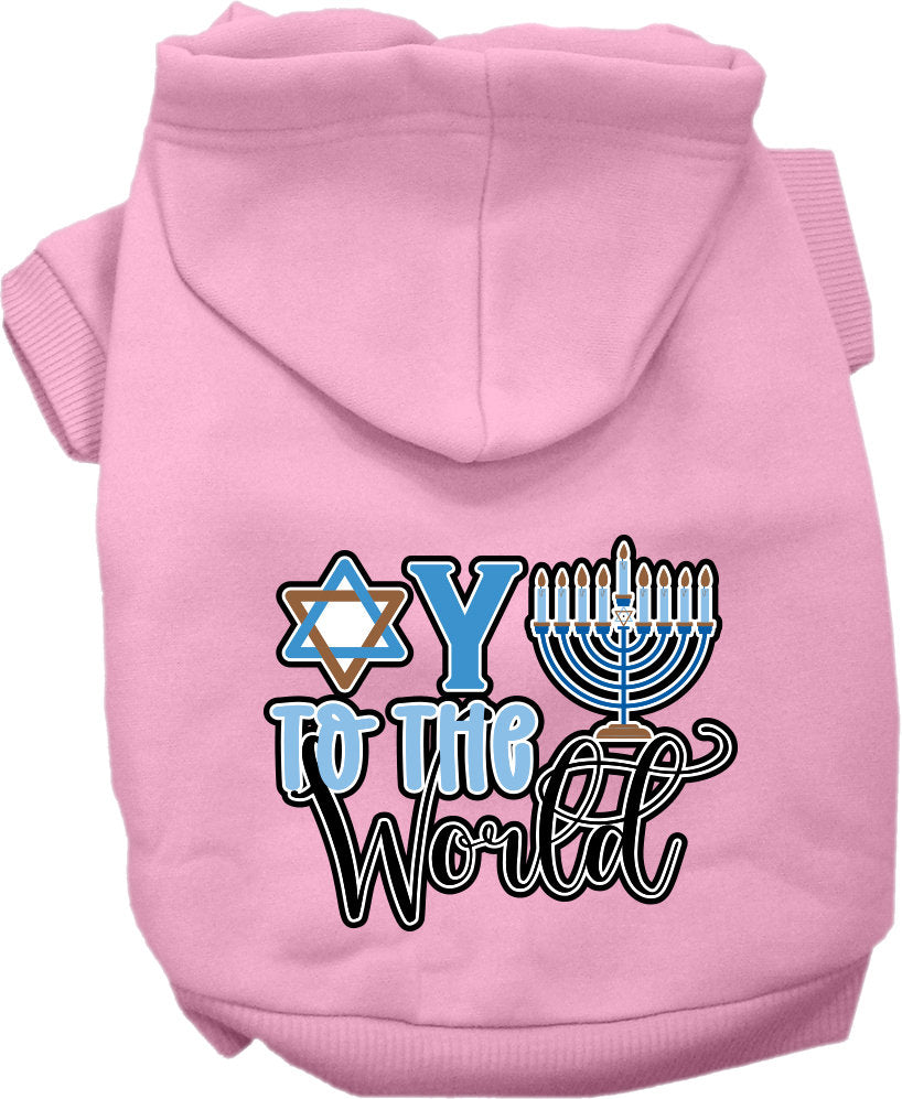 As You Wish Apparel – Hanukkah Oy To The World Pet Hoodie