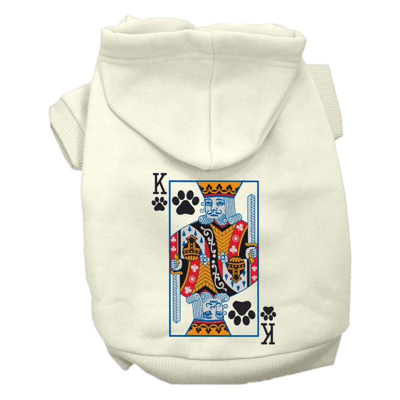 As You Wish Apparel King of Clubs Halloween pet hoodie