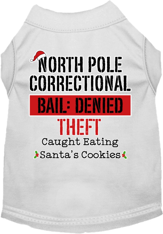 As You Wish Apparel – "North Pole Correctional" Christmas Pet Shirt